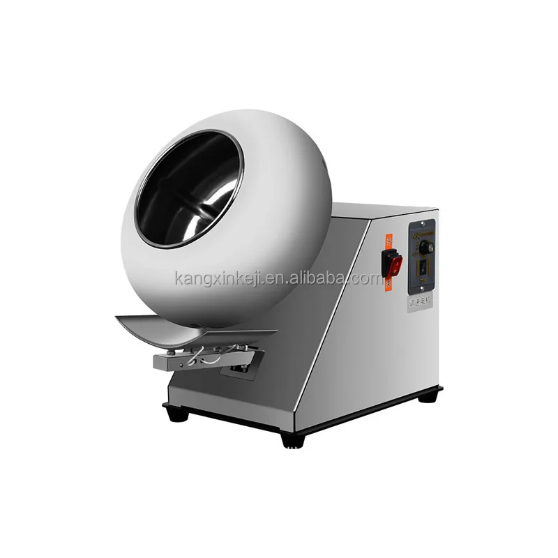 Stainless Steel Sugar Coating Chocolate Making Mixer Production Enrobing Machine