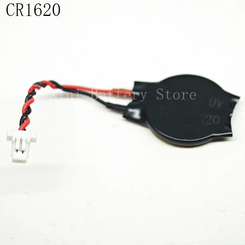 1 unids/lote CR1620 1620 con cable de litio pila de botón 3V para control remoto de llave de vehículo