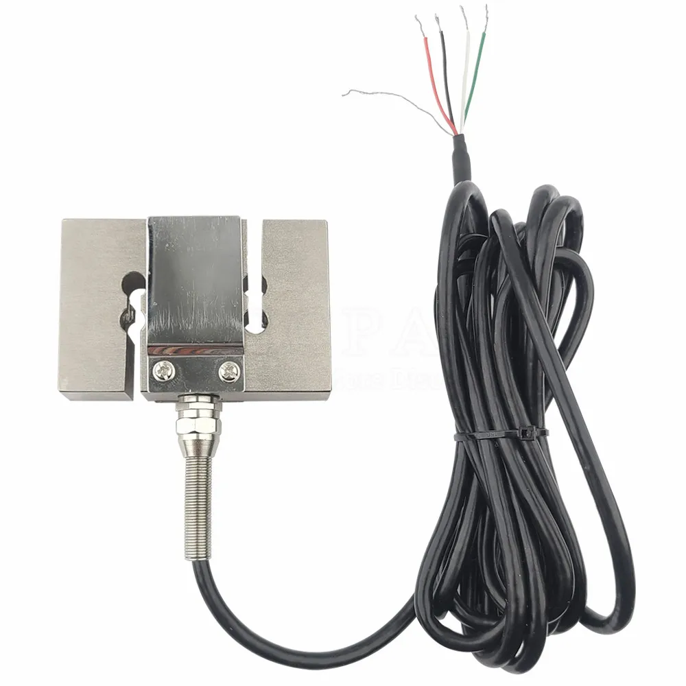 S Type Weighing Sensor Measuring Force Pressure Pulling Force Weight High Precision Load Cell Module 5KG 50KG 100KG 1T 5T 10T