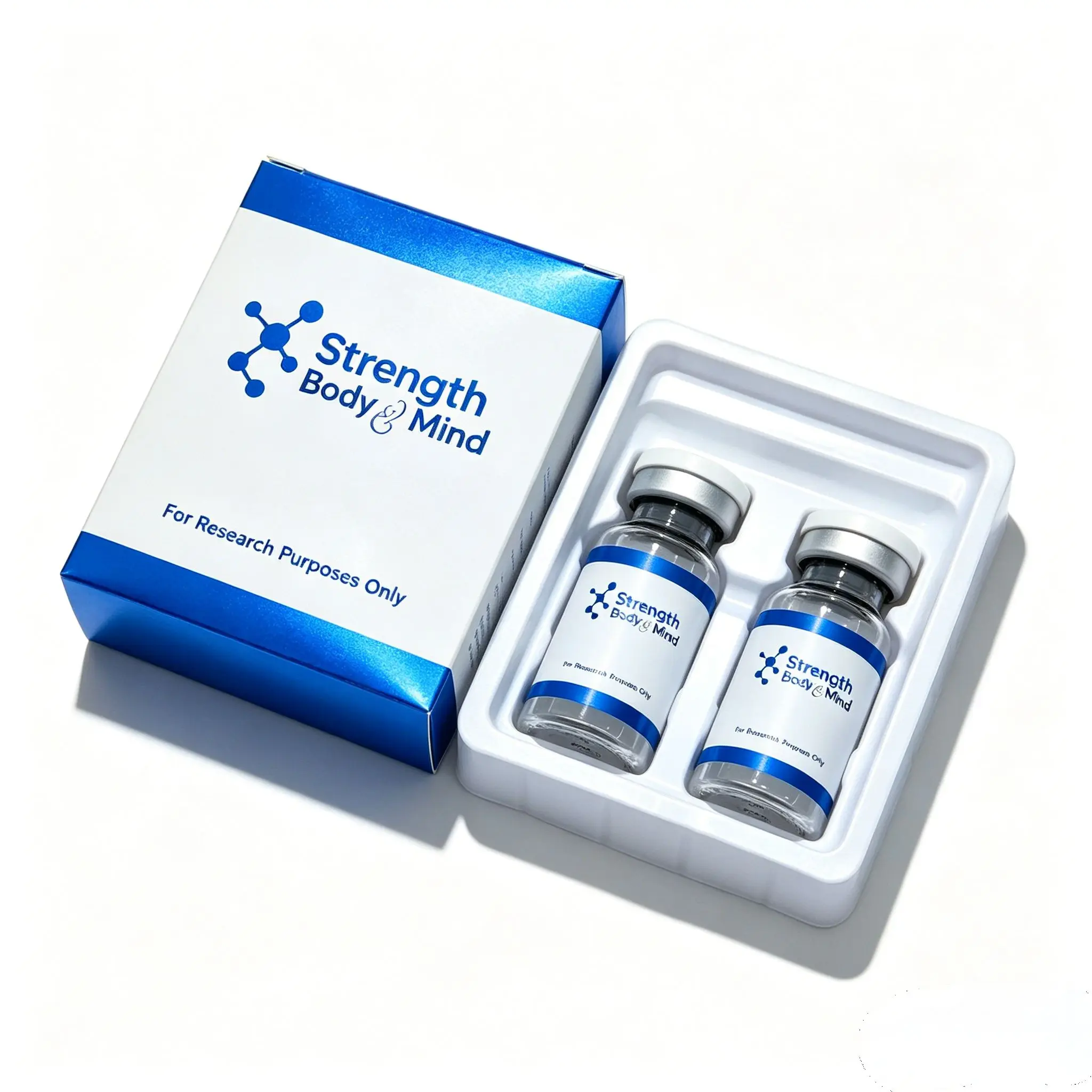Anti-tampering Hologram Labels & Custom Pack Boxes,Accessories for 3ml 10ml Protein Peptide Containers