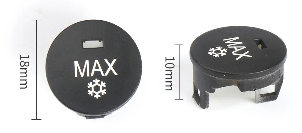 Schalter knopf der Klimaanlage zentrale Steuer knopf abdeckung für BMW 5er E60 E61 61319250196 – Detail 2