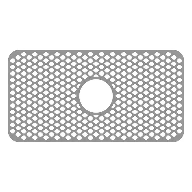 【HOME-TOOLS!】Kitchen Cutout Sink Mat Non-Slip Sink Mat Silicone Sink Protector for Kitchen Sink Heat Resistant Kitchen Sink Mat