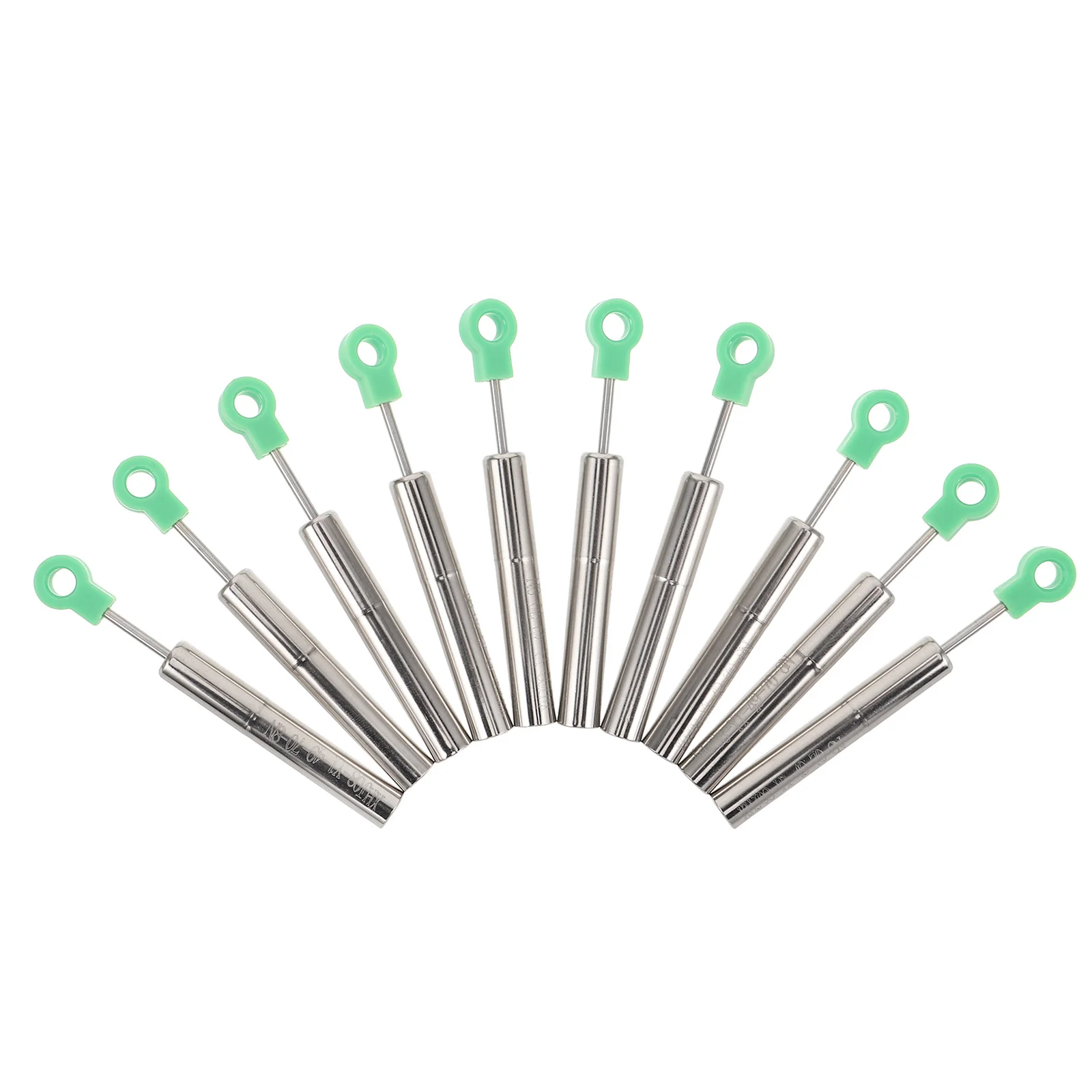 

10Pcs Wastebasket Soft Close Damper Replacement - Hydraulic Lid Closer Piston - Plastic Steel Buffer for Trash Can Lid Quiet