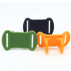 1Pc Portable Silicone Headlamp Flashlight Holder Hands-Free Head Lamp Accessory Elastic Band Camping