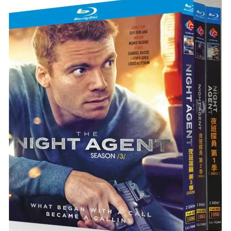 The American Drama Dark Night Intelligence Man Season 1-3 Brand New Unopened Box
