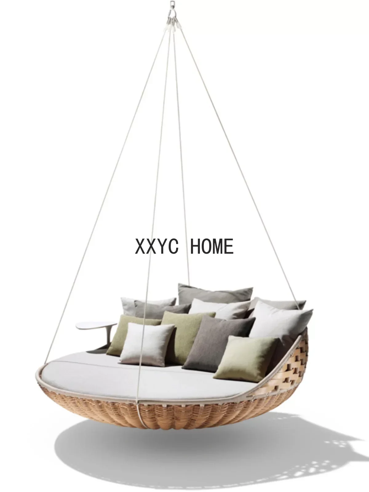 

Hanging bed, outdoor rattan weaving swing outdoor villa, courtyard hanging internet famous basket chair