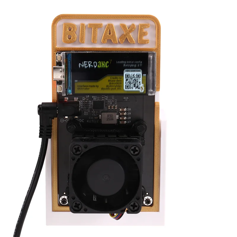 

SR-Bitaxe Gamma601 Bitcoins Solo Miner 1,2TH/S BM1370 Asic Chip 2,4G Wi-Fi открытая система 18 Вт BTC Crypto Min AU PLUG