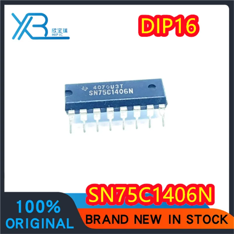 

(3/30 pieces) SN75C1406N driver receiver transceiver interface chip DIP16 original authentic spot electronics