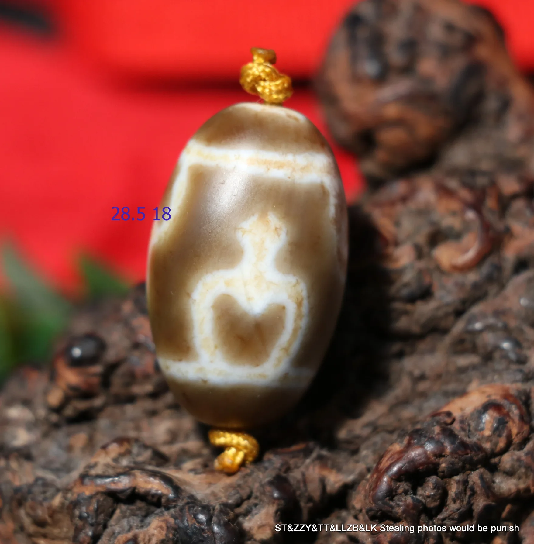 

Magic Power Tibetan old Agate Aquarius Treasure Bottle Big Daluo dZi Bead Pendant Amulet 4A+ Timestown UPD220626A5