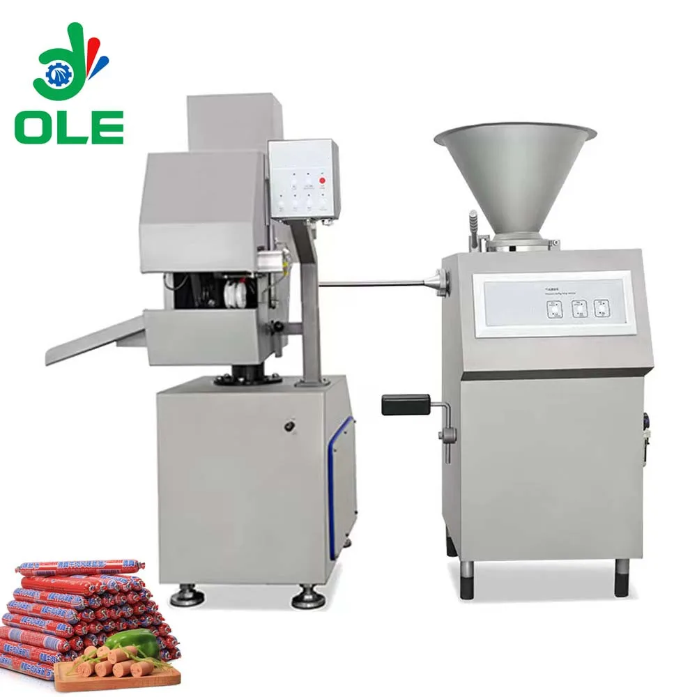 Commercial Use Pneumatic Sausage Filling And Tying Machine Steady Ham Sausage Stuffer Filling Machine