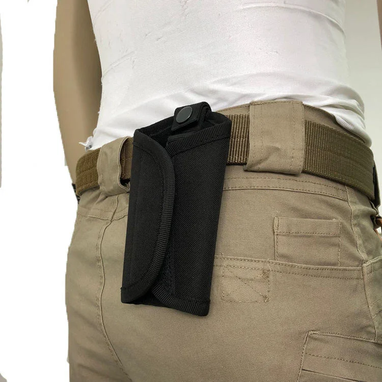 Bolsa táctica multiusos de nailon con cinturón y funda universal - imagen 2