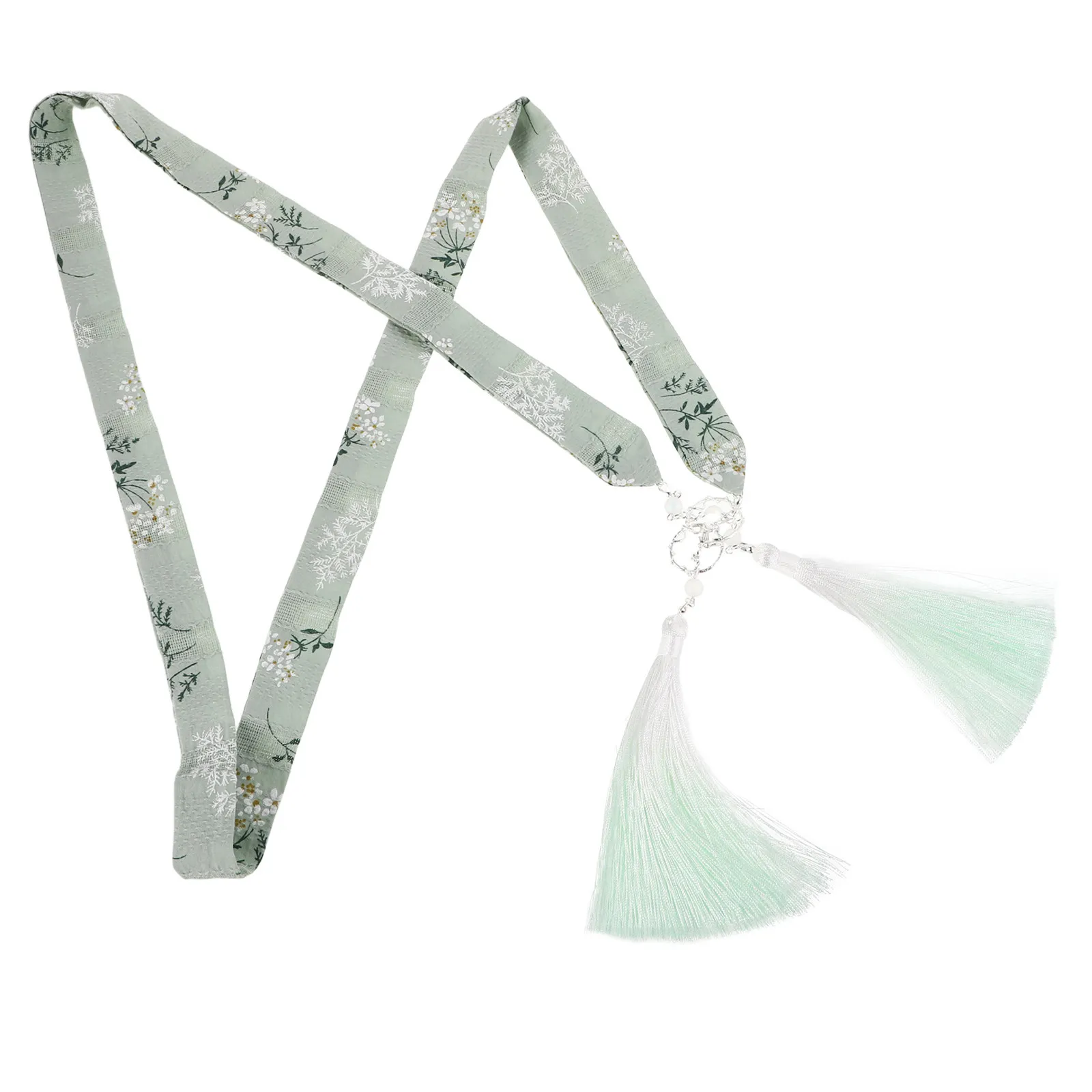 

Лента для волос в стиле Ханьфу: Нежная градиентная лента с кисточками из искусственного шелка для костюмов Ханьфу, косплея, культурных мероприятий и повседневного использования