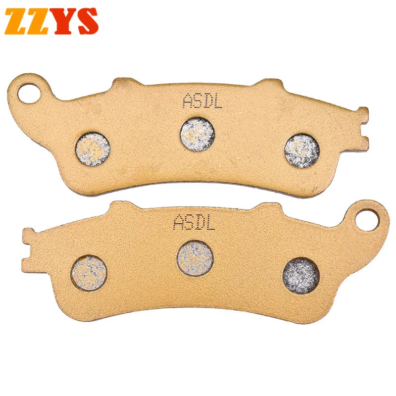 600CC Motorcycle Front Brake Pads Disc Tablets For HONDA FJS400 2009 FJS 400 2006-2008 FJS600 Silver wing Silverwing 600 2001-09