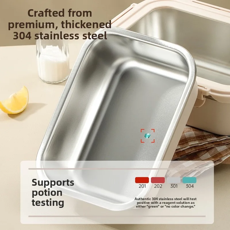 Stainless Steel Fresh-Keeping Lunch Box 4