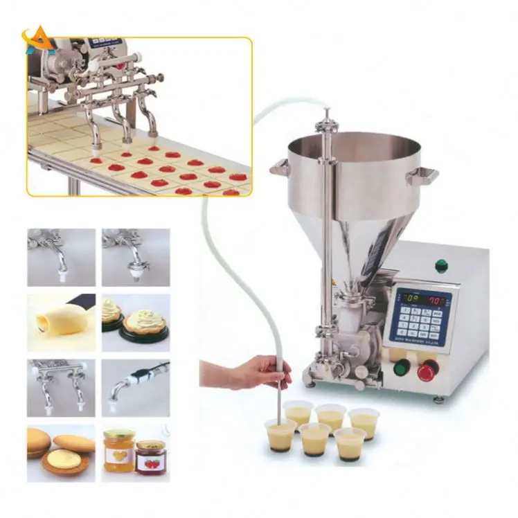 Cheap Automatic Cream Injector Butter Puff Cake Filling Machine