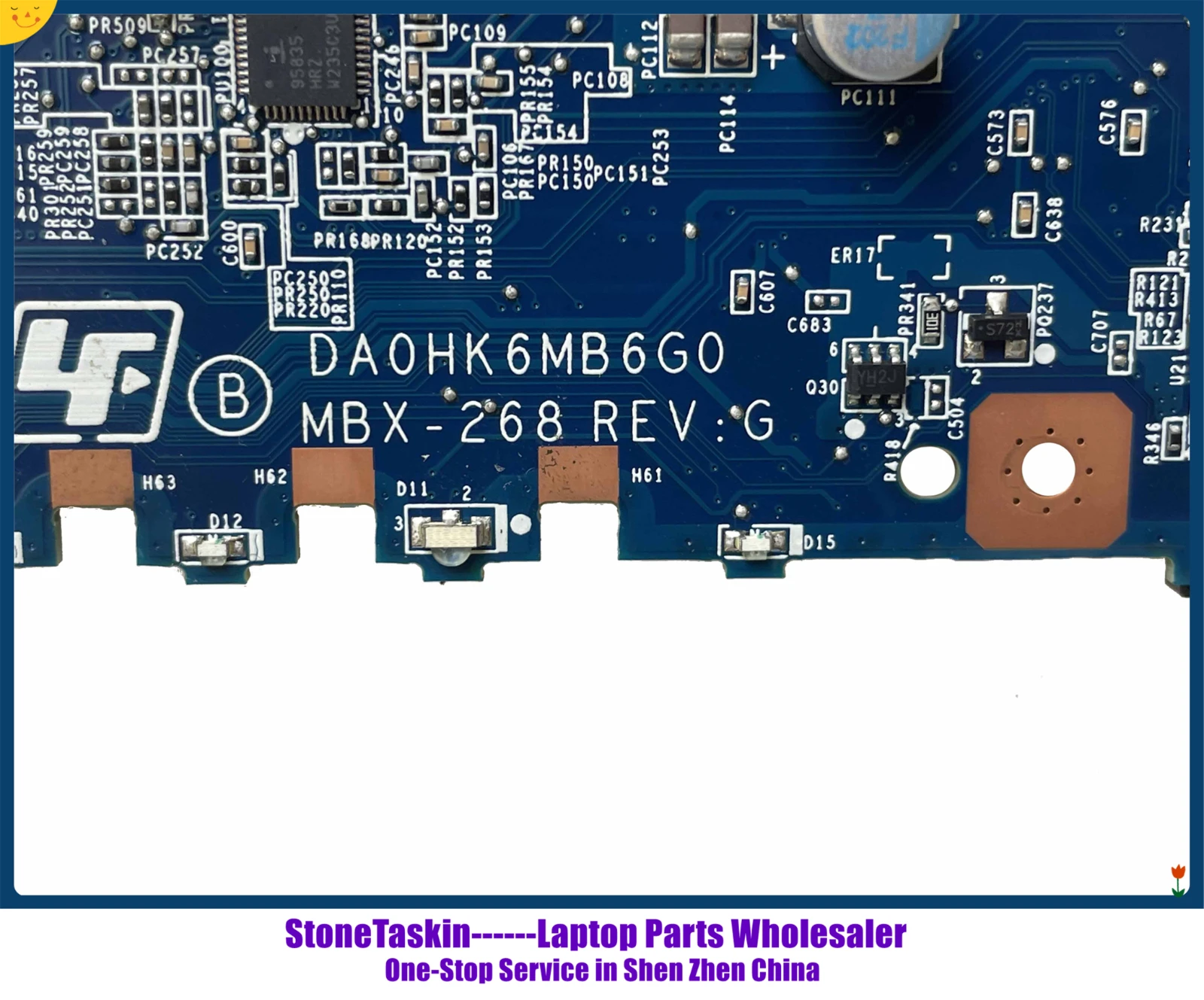 StoneTaskin Original DA0HK6MB6G0 MBX-268 For Sony Vaio SVE14 Laptop Motherboard A1876091A A1893195A Mainboard HM76 DDR3 Tested