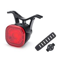 ANTUSI Q2S Bike Taillight Intelligent Brake Sensor 260mAh Battery USB Type-C Rechargeable IPX6 Waterproof Bicycle Rear Light