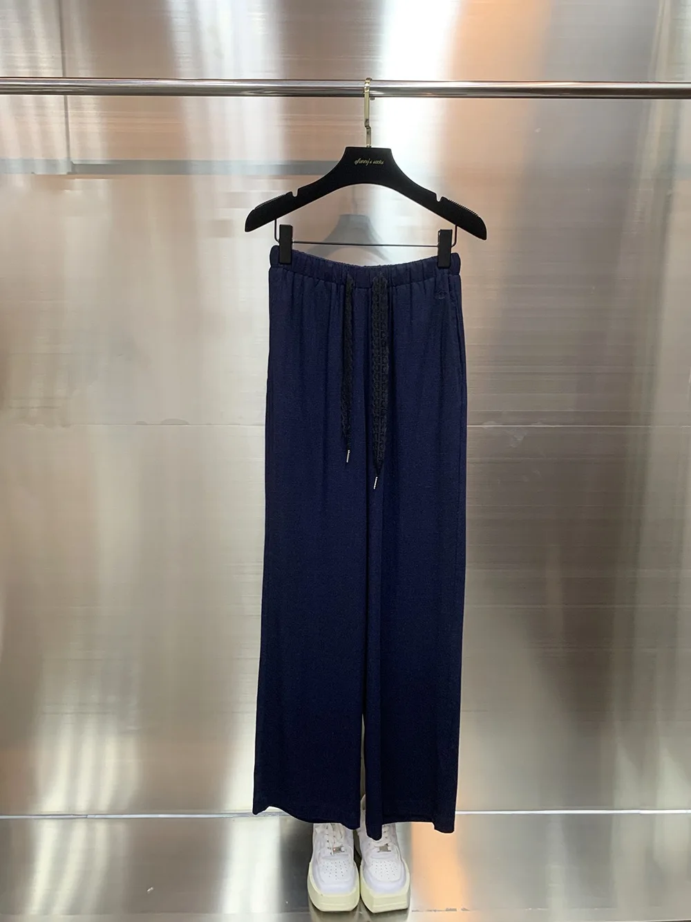 Summer 2025 Loose Wide Leg Pants Elastic Waist Casual Long Leg Lengthening Sun Protection Straight Leg Trousers Women's Jeans