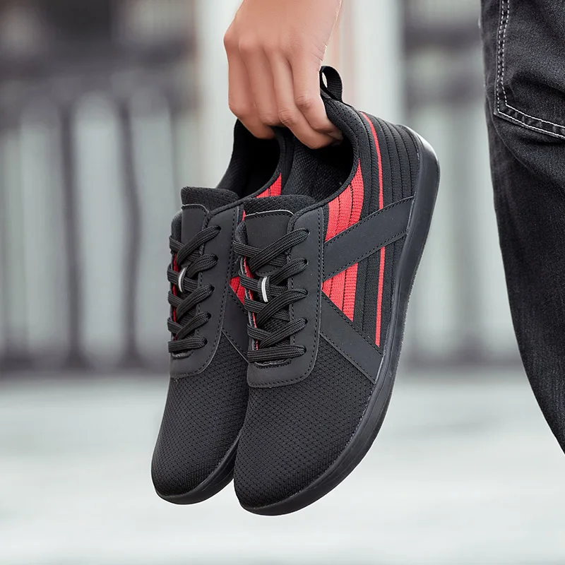 MAEDEF Men's Wide Barefoot Shoes Comfortable Breathable Casual Sports Shoes Minimalist Walking Tennis Shoes for Men Sneakers