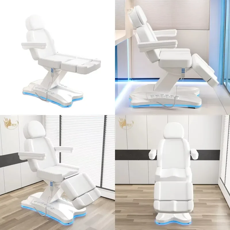 Electric Adjustable Beauty Bed for Salon Lash Extension Microblading Dental Clinic High End Visual Treatment Table
