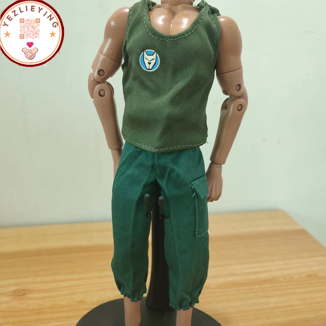 1/6 skala Gi Joe ubrania żołnierz mundury kamizelka bez rękawów T-shirt legginsy spodnie garnitur dla 12 "mężczyzna wojskowa figurka zabawka