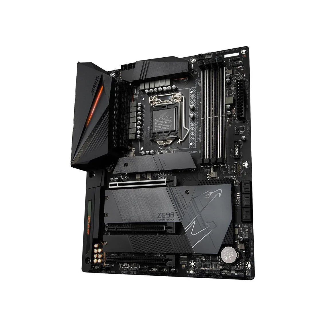 Gigabajt Z590 AORUS PRO AX LGA 1200 Intel Z590 ATX płyta główna DDR4 128GB 4 x M.2 obsługuje procesory Intel Core 11/10 generacji