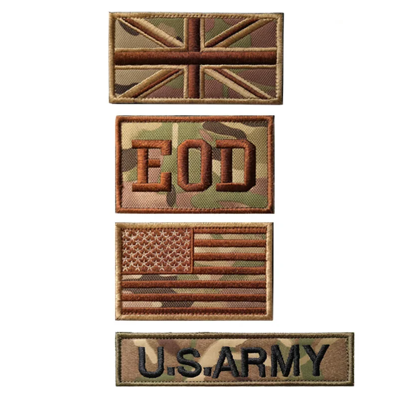 Camouflage Embroide…