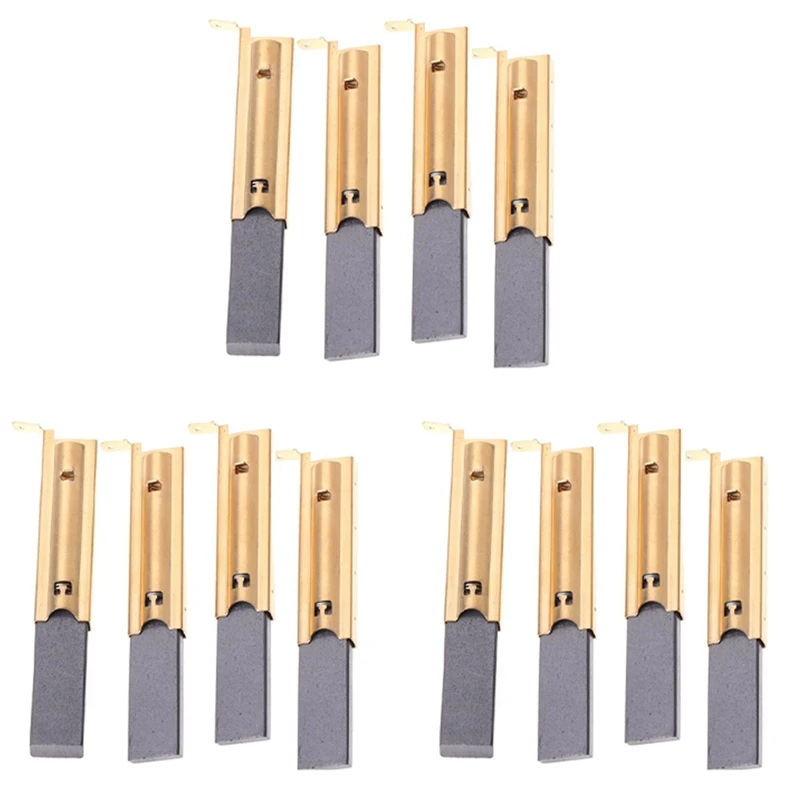 

T83C-12Pcs Угольные вставки для двигателя стиральной машины, щетки L94MF7 для Siemens