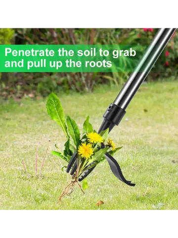 Stand Up Weed Puller Tool with Screw Holes Portable Weeding Head Replacement Gardening Digging Weeder Removal Accessory