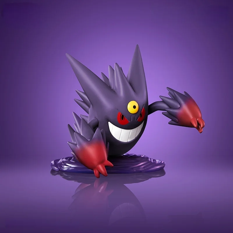 Action Figure Anime Pokémon Mega Gengar Funism Originale Autentico Modellino da Collezione per Casa e Scrivania Ornamento Giocattolo Regalo