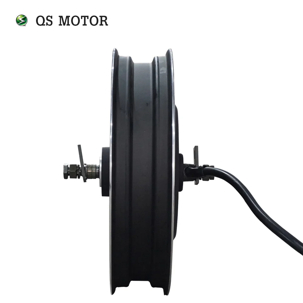 QSMOTOR 17-Inch 3kW 273 40H V3 Electric Scooter In-Wheel Hub Motor Double Axle Brushless DC Motorcycle Hub Motors