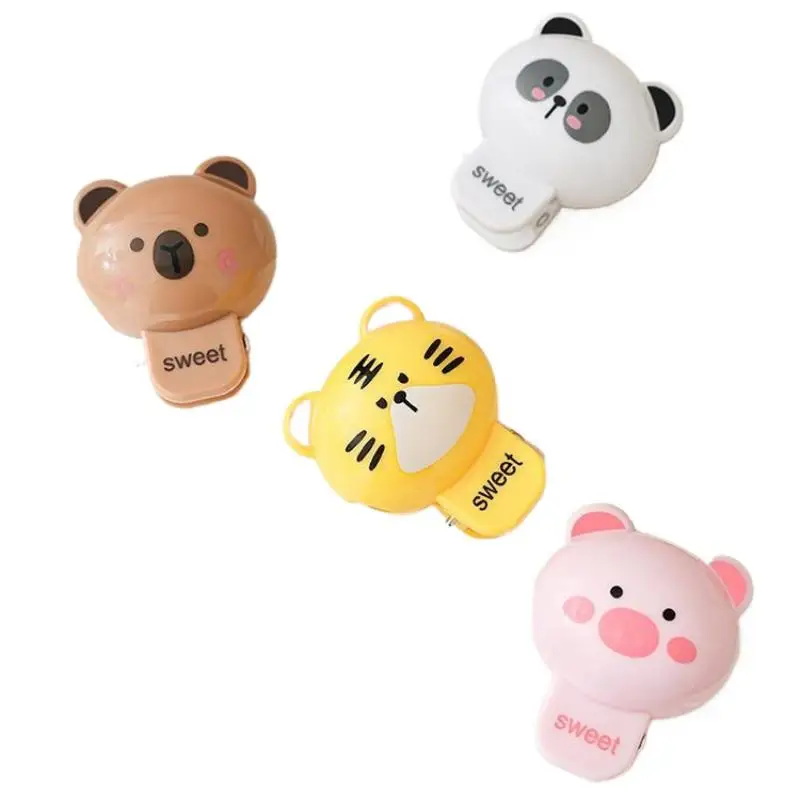 Dustproof Head Protector Cap Household Travel Cartoon Animals Toothbrush Head Cover Clips Portable Electric Toothbrush
