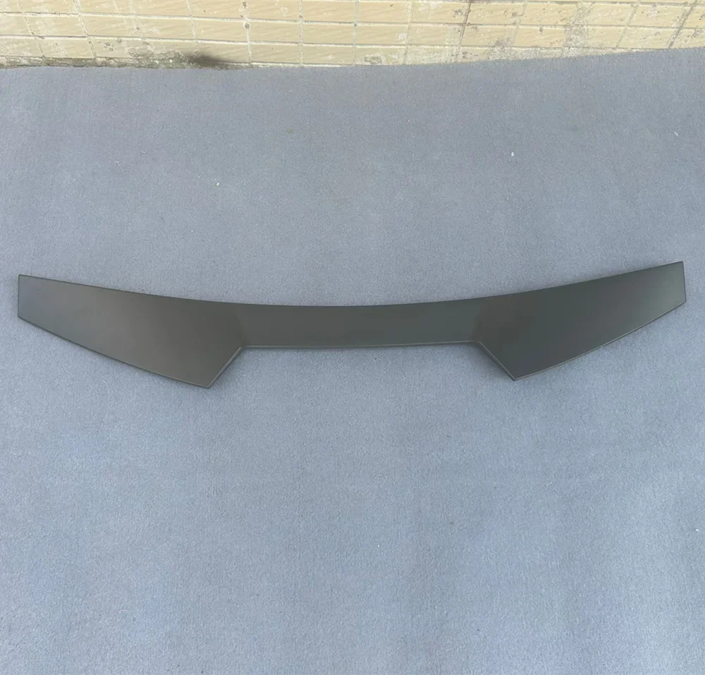 For 15-21 Subaru WRX STI High Kick V Flat  Rear Window Roof Spoiler Wing Glossy black  real carbon fiber