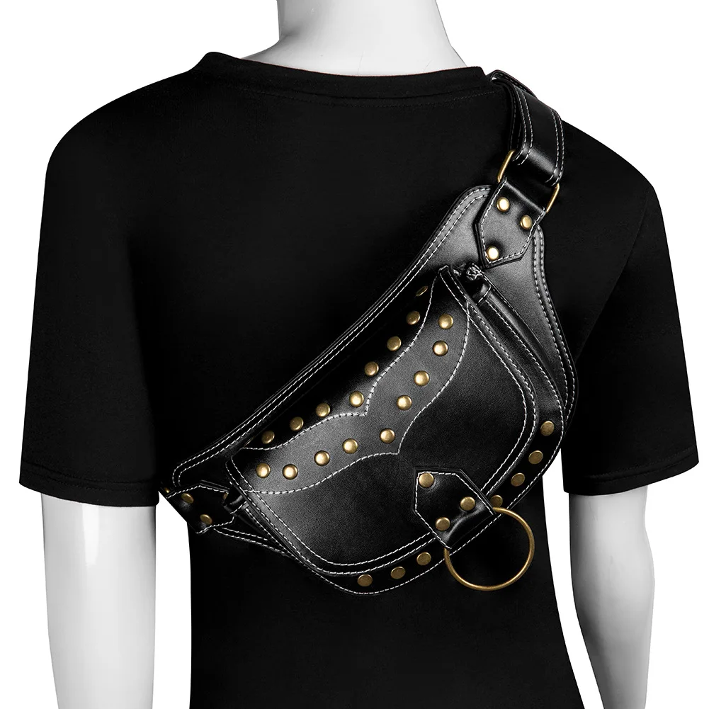 Damska torba sportowa na zewnątrz, torba na telefon, modna nerka, saszetka biodrowa, torba na pasek, torba na klatkę piersiową, torba biodrowa, gotycka torba na nogę, portmonetka