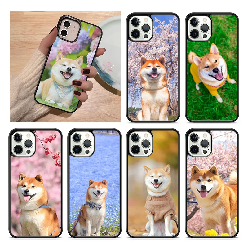 Animal Akita Dog Phone Case Cover For iPhone 15 16 14 XR XS 11 12 13 Mini Pro MAX Plus Coque