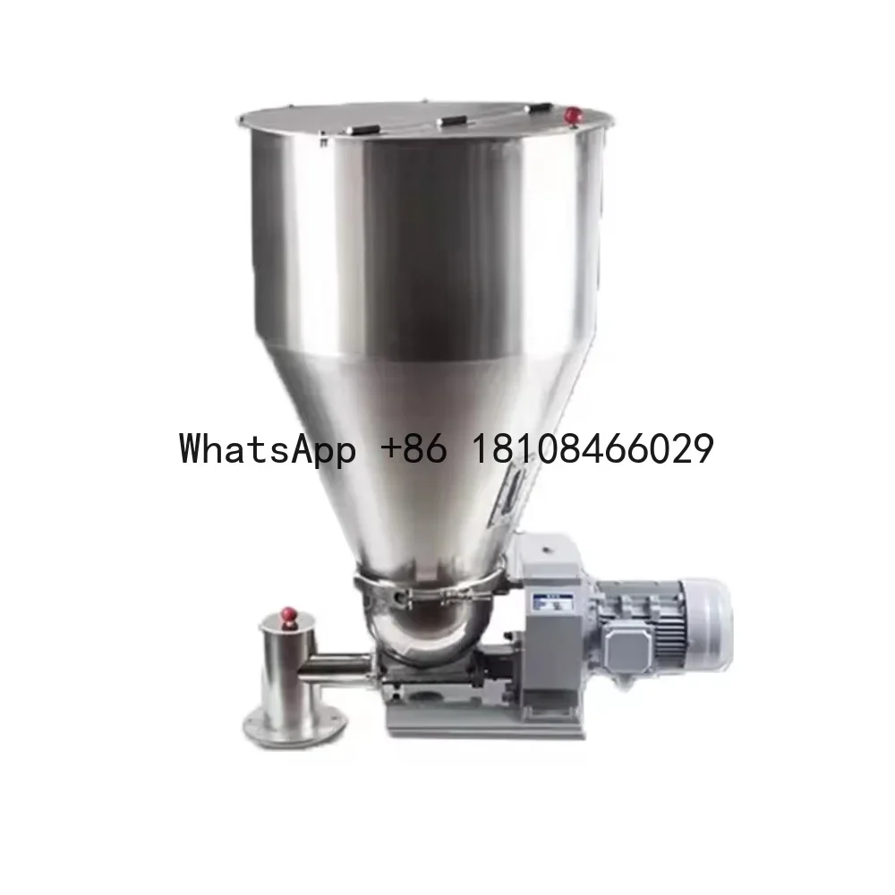 Plastic extruder feeder / main feeder for plastic pellet machine