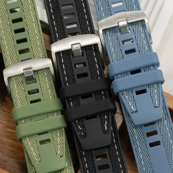 適用於華為WATCH GT5 4 3 2 46mm GT 4/5 Pro 46mm的22mm尼龍錶帶,適用於GT4/5 42mm的男士矽膠錶帶,以及18mm女士腕帶手鍊 8 最佳銷售 華為手錶 GT 錶帶 - №5