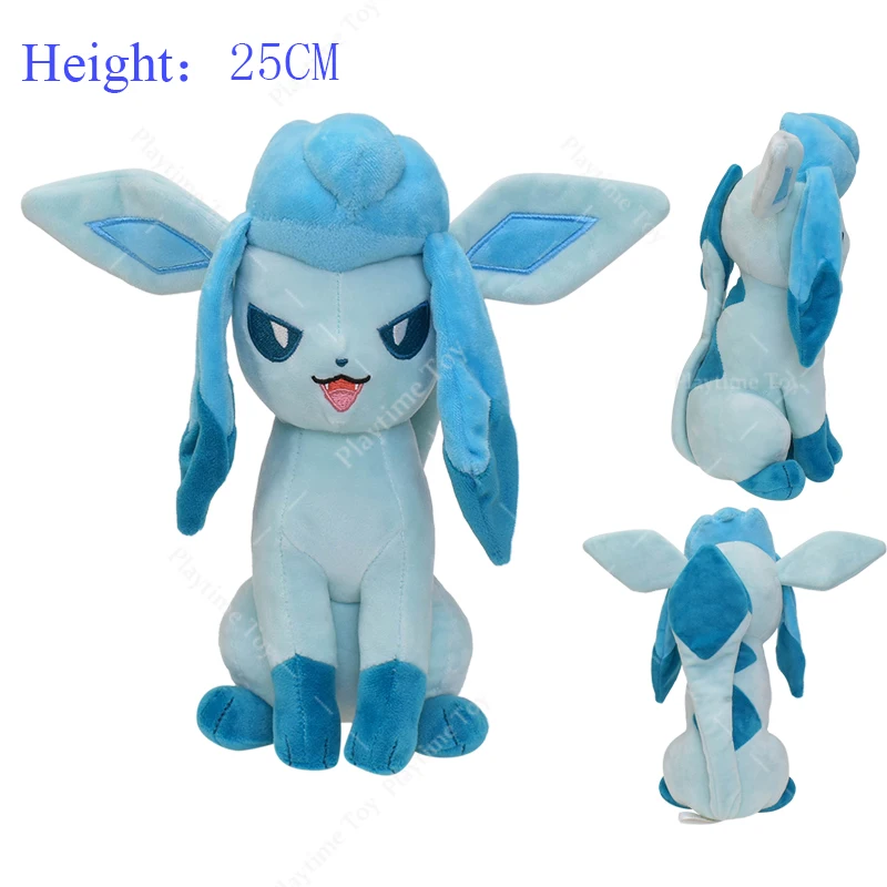 Pokemon Bigger Eevee Family Plush Umbreon Jolteon Vaporeon Flareon Sylveon Stand Stuffed Animal Plush Doll Toys Birthday Gifts