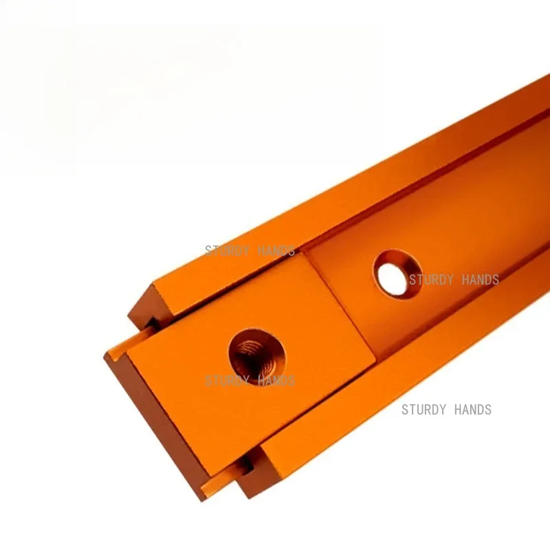 Aluminum Alloy Woodworking Groove M6/M8 Slider Woodworking Diagonal Joint Track Household Hardware Accessories Woodworking Tools