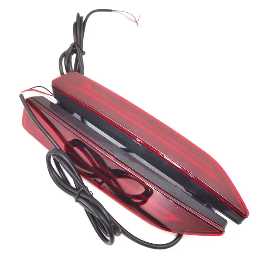 2x LED Rear Bumper Reflector Light Brake Lamp for Honda Crv 2007-2009