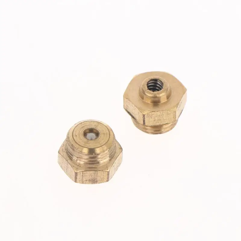 2Pcs Brass Coffee Pot Safety Valve High Temp Resistant Durable For Moka Pot Espresso Maker Replacement Parts