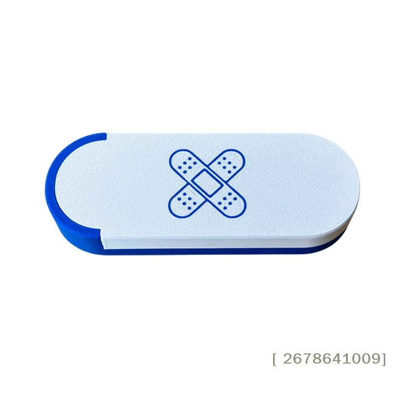 

3D Printed Mini Band-Aid Holder,Travel Portable Hygienic Adhesive Bandage Case Mini First Aid Organizer for EDC〔YY33〕