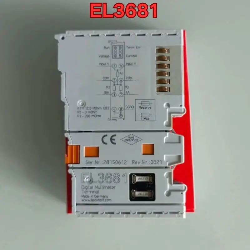 New plc module EL3681 Latest quotation in October 2026