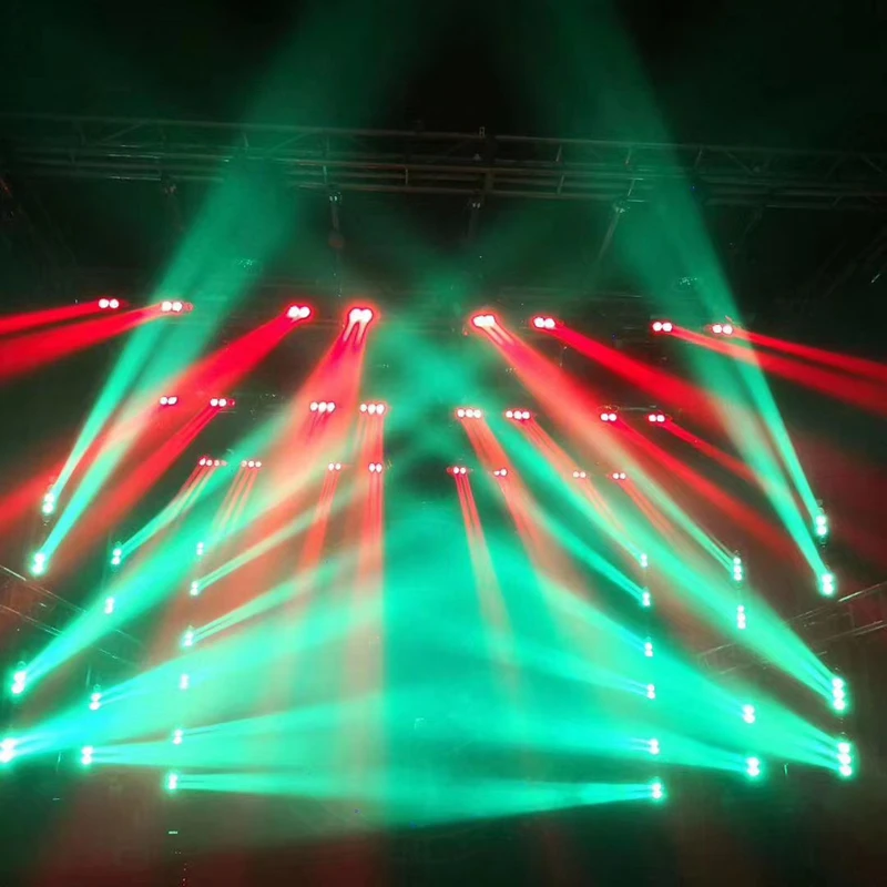 Imagem -05 - Super Beam Led Moving Head Wash Wall Light Bar Light Stage Show Light Disco dj Party Club Bar Show de Eventos Dx512 10x40w