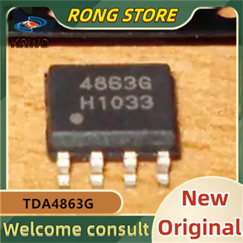 10 buah 4863G baru asli TDA4863G TDA4863 SOP-8