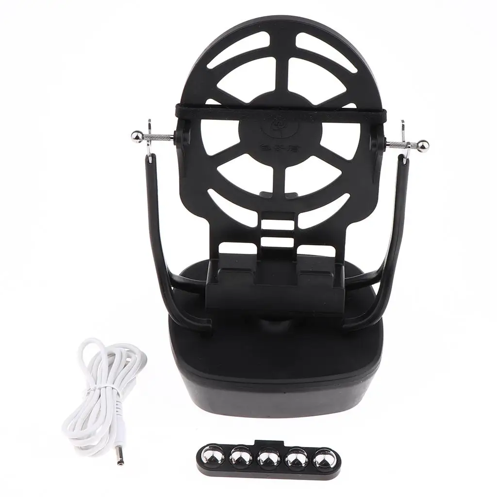 Revolving Balance Balls Perpetual Motion Executive Desk Toy Plastic Step Counter Art Craft Decoration for Office and Home