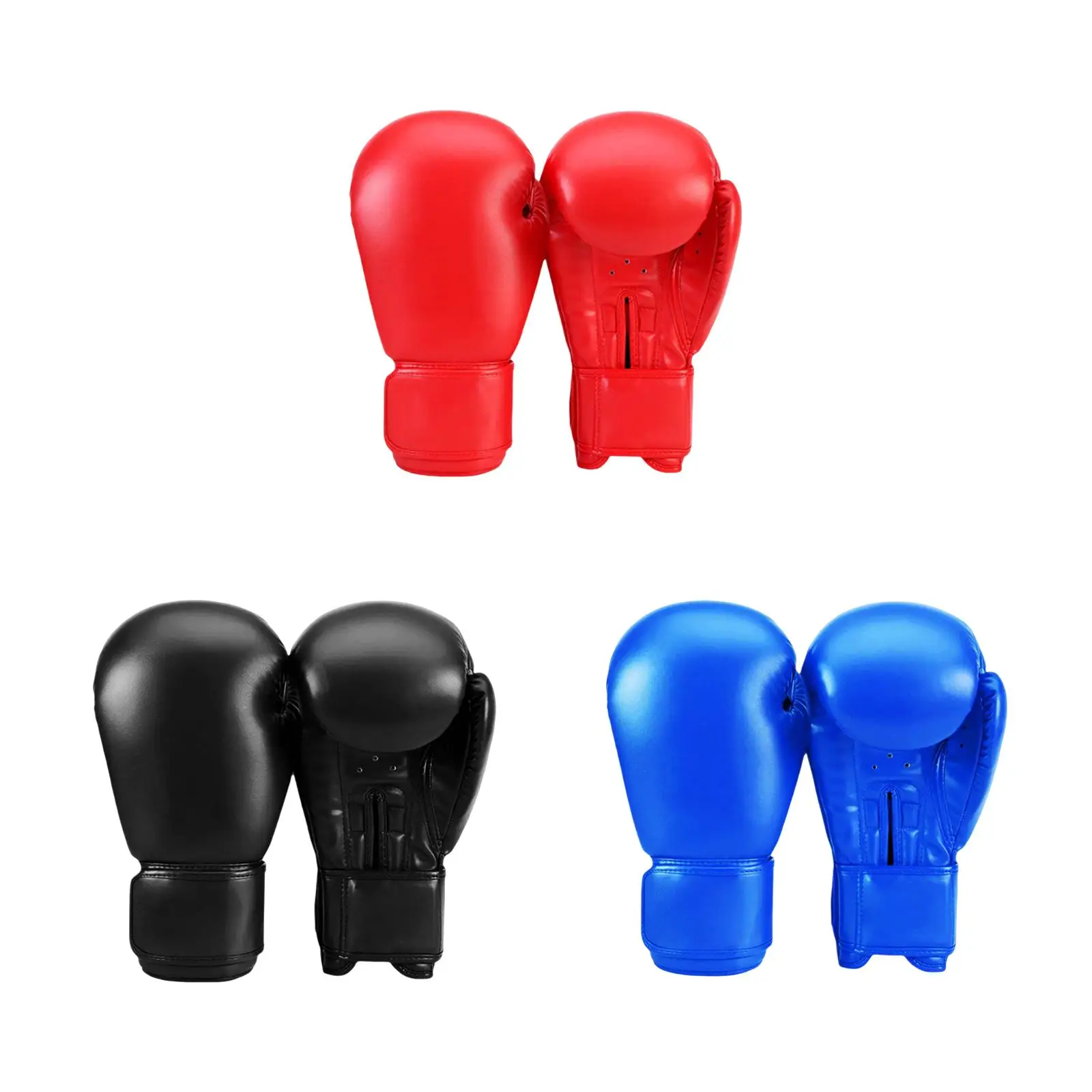 

Adult Boxing Gloves, Breathable ,PU Leather ,Punching Bag Focus Mitts Pads for Workout Taekwondo Kickboxing Men and Women