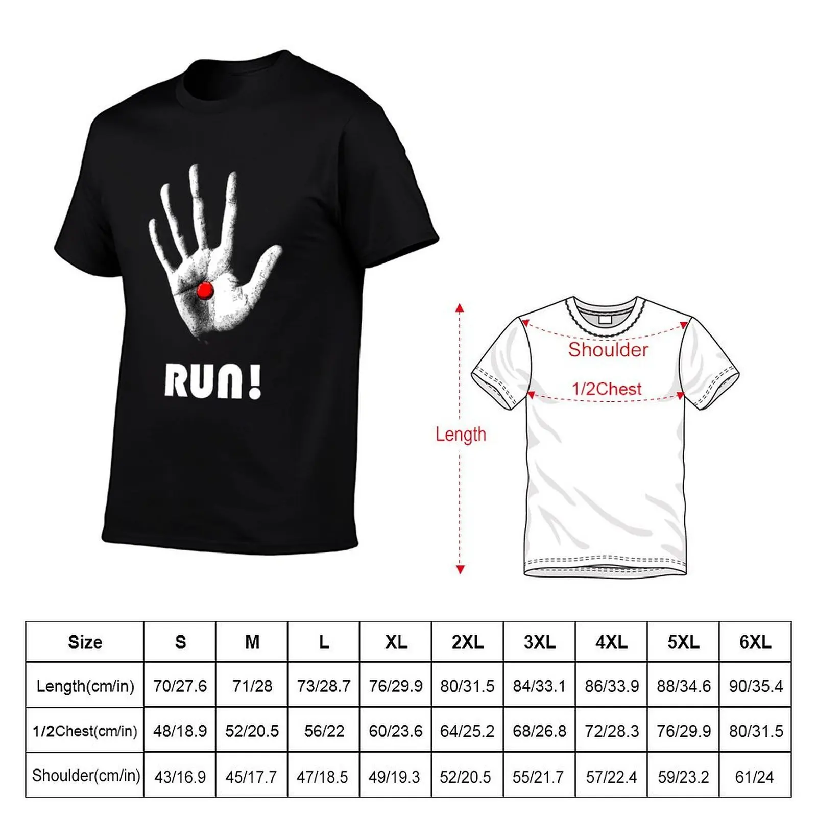 Run! - Logan's Run Life Clock T-Shirt rapper graphic tees graphic tee shirt Men's t-shirt