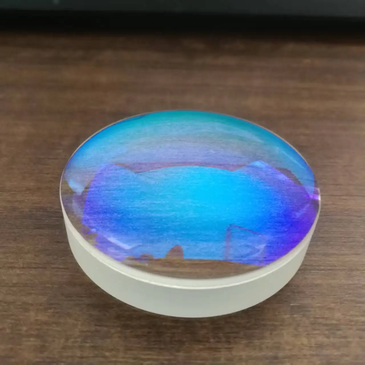 Lentille achromatique cimentée, diamètre 50.8mm, longueur focale 75-1000mm, verre optique, Film de revêtement d'objectif de télescope à monter soi-même