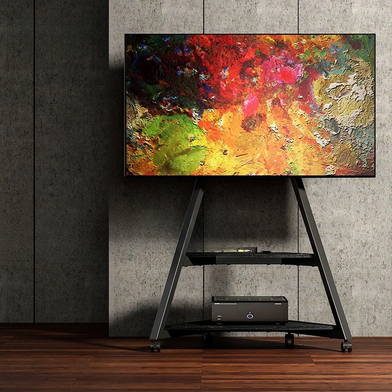 

Movable large size TV stand Floor type TV hanger 65/75/85 inch